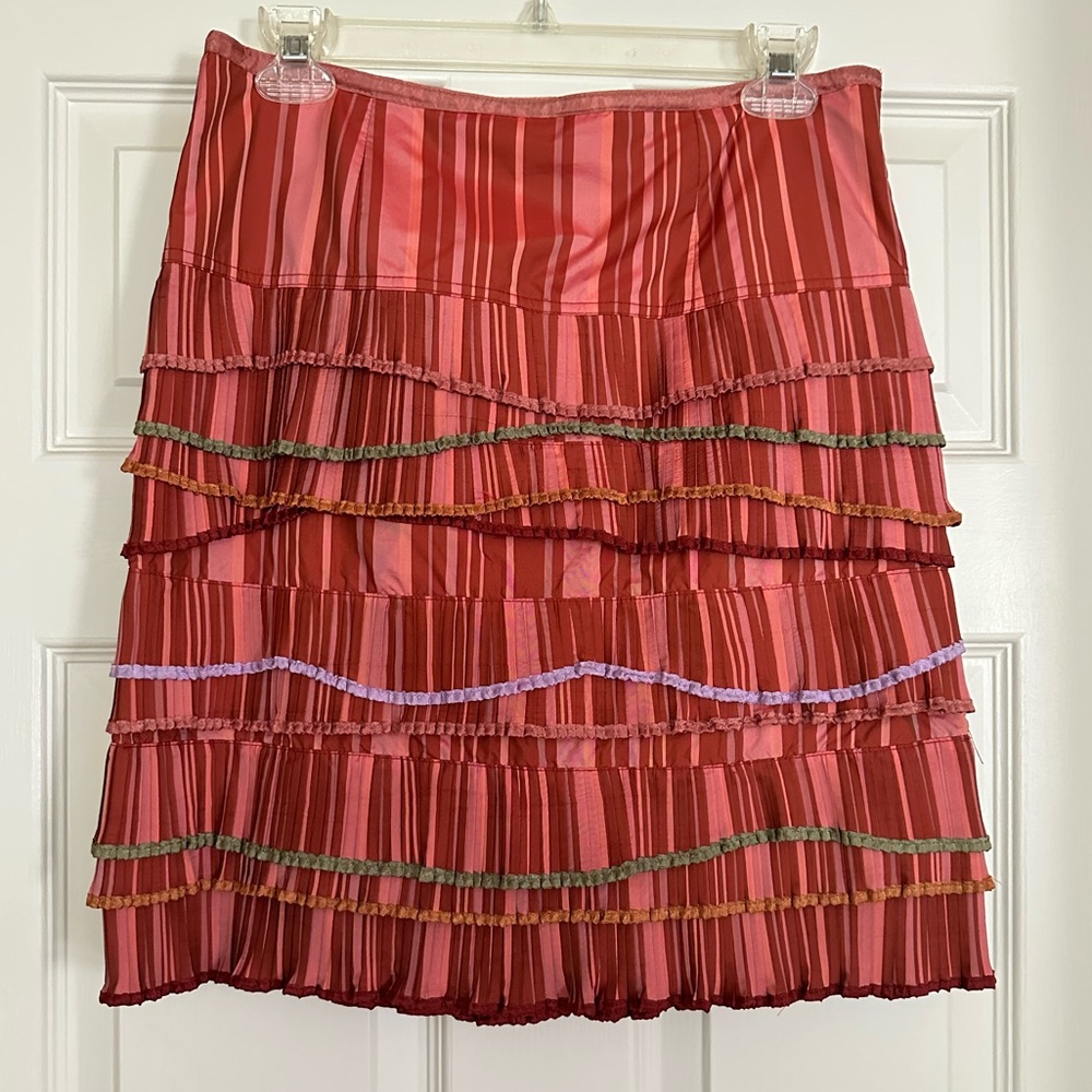 Detailed, ruffled Cynthia Steffe skirt